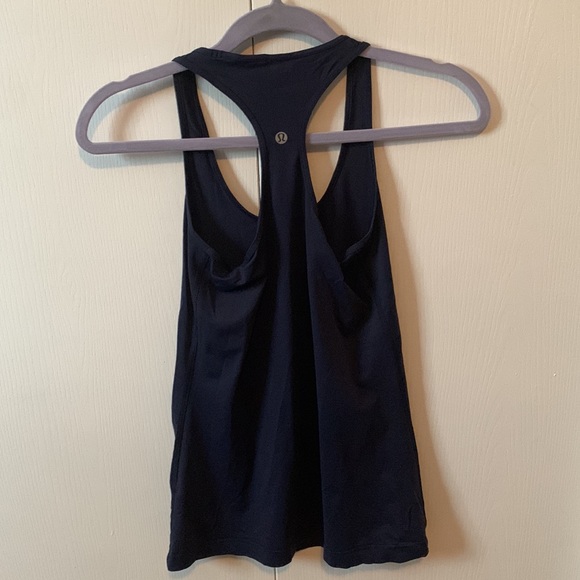 Navy blue luxtreme racer back tank - Picture 2 of 2